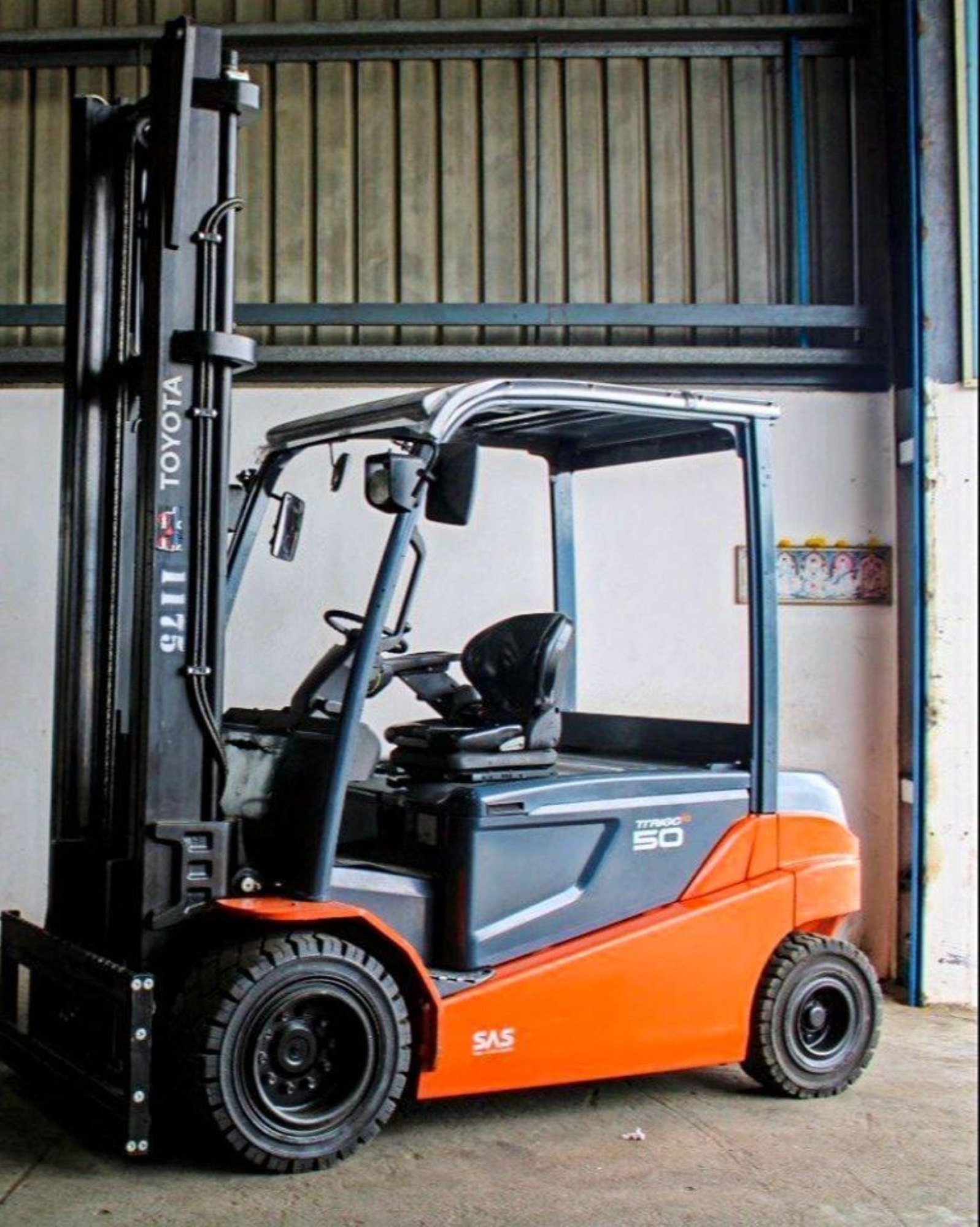 Hydraulic Fork Lift Truck 5 Ton